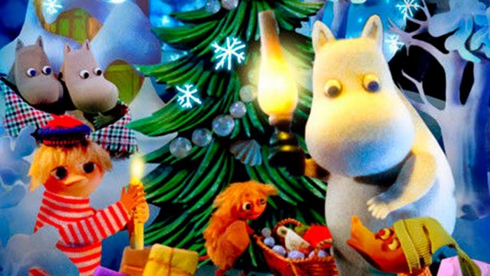 Мумми тролли мультфильмы на Рождество